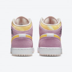 Perfectkicks Air Jordan 1 Mid SE GS Arctic Pink Light Arctic Pink/University Gold/White DC9517-600