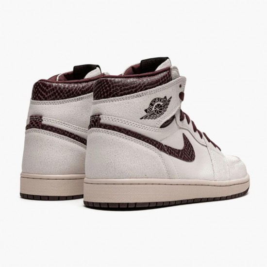 Perfectkicks Air Jordan 1 Retro High OG A Ma Maniére Sail/Burgundy Crush DO7097-100