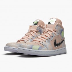 Perfectkicks Air Jordan 1 Mid SE P(Her)spectate Washed Coral Chrome Washed Coral/Chrome/Light Whistle CW6008-600