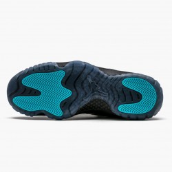 Perfectkicks Air Jordan 11 Retro Gamma Blue Black/Gamma Blue/VarsityMaize Black 378037-006