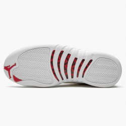 Perfectkicks Air Jordan 12 Retro FIBA White/University Red/Metallic 130690-107