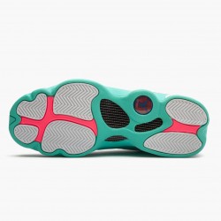 Perfectkicks Air Jordan 13 Retro Aurora Green White/Soar Aurora Green Digita 439358-100