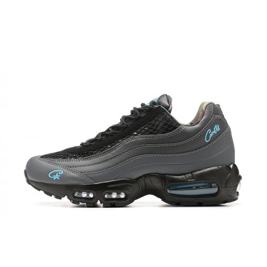 Perfectkicks (M) Nike Air Max 95 TT Aegean Storm Grey Black Shoes FB2709-002