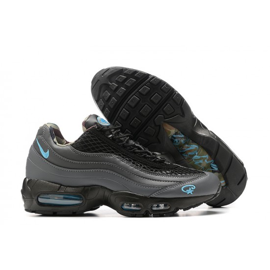 Perfectkicks (M) Nike Air Max 95 TT Aegean Storm Grey Black Shoes FB2709-002