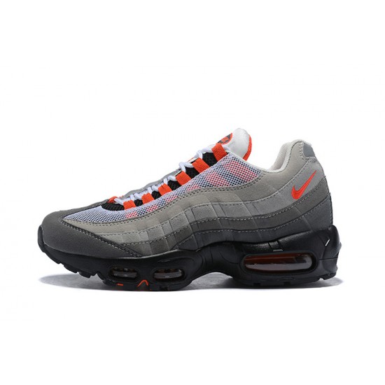 Perfectkicks (M)  Nike Air Max 95 OG Grey Red Shoes AT2865-100