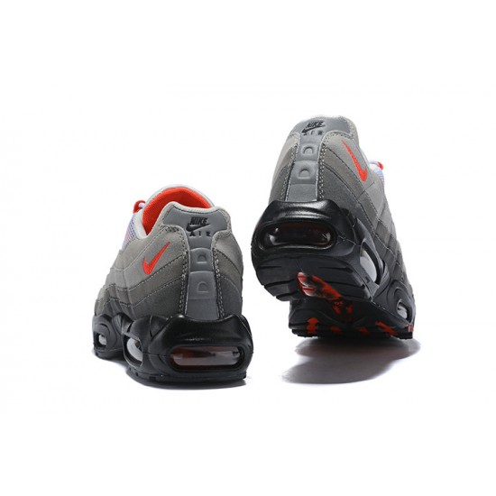 Perfectkicks (M)  Nike Air Max 95 OG Grey Red Shoes AT2865-100