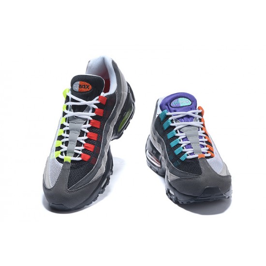 Perfectkicks (W/M) Nike Air Max 95 OG QS Blacksafety Orangevolt Shoes 810374-078