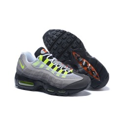 Perfectkicks (W/M) Nike Air Max 95 OG QS Blacksafety Orangevolt Shoes 810374-078