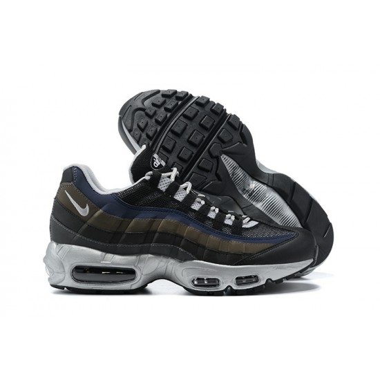 Perfectkicks (M) Nike Air Max 95 TT Black Blue Shoes DH8075-001