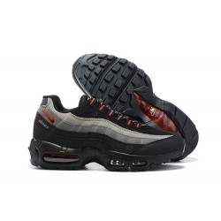 Perfectkicks (M) Nike Air Max 95 TT Black Grey Red Shoes CW7477-001