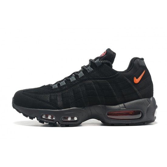 Perfectkicks (M) Nike Air Max 95 TT Black Orange Shoes DV5672-001