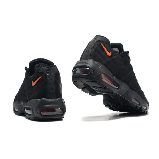 Perfectkicks (M) Nike Air Max 95 TT Black Orange Shoes DV5672-001