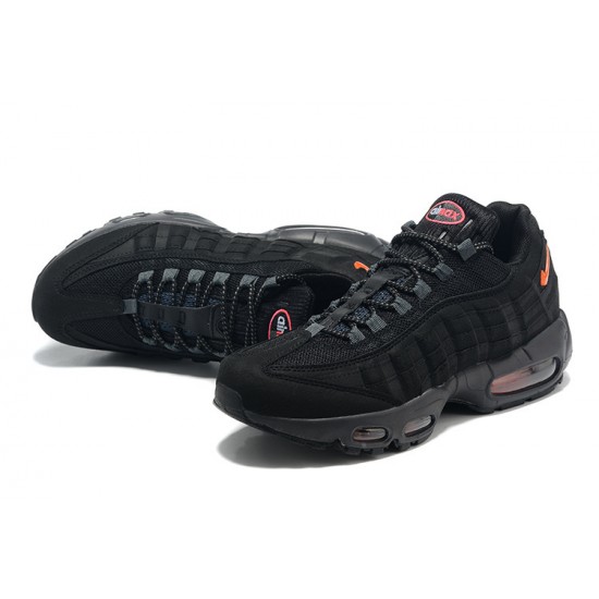 Perfectkicks (M) Nike Air Max 95 TT Black Orange Shoes DV5672-001