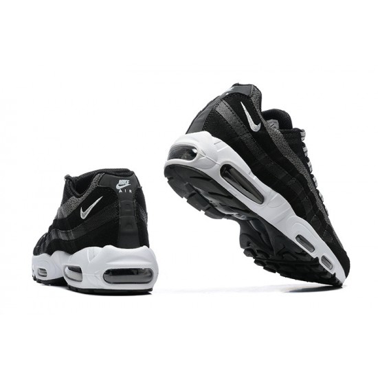 Perfectkicks (M) Nike Air Max 95 TT Black White Pure Platinum Shoes DM0011-009