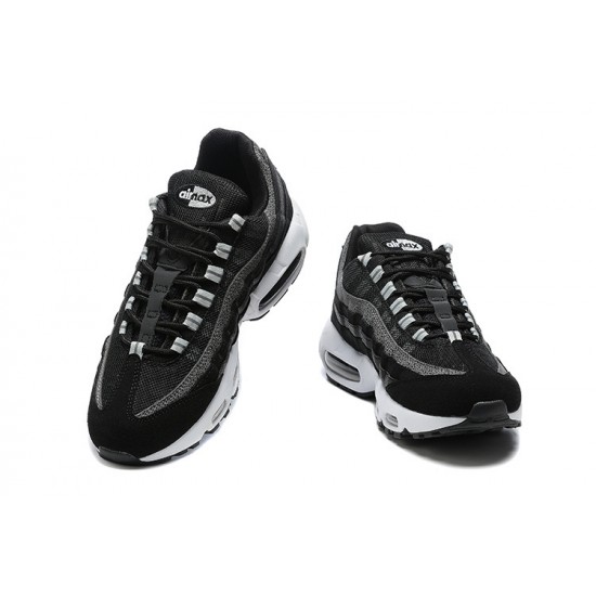 Perfectkicks (M) Nike Air Max 95 TT Black White Pure Platinum Shoes DM0011-009