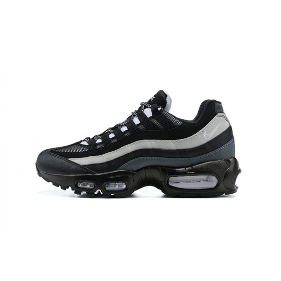 Perfectkicks (M) Nike Air Max 95 TT Black White and Grey Shoes 