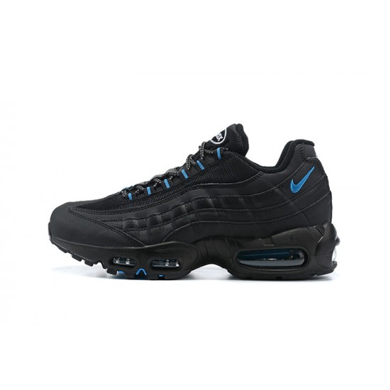 Perfectkicks (M) Nike Air Max 95 TT Black and Blue Shoes