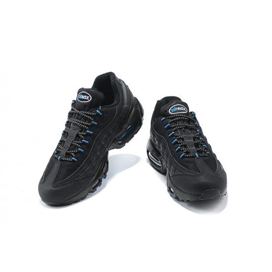 Perfectkicks (M) Nike Air Max 95 TT Black and Blue Shoes