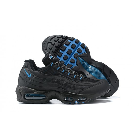 Perfectkicks (M) Nike Air Max 95 TT Black and Blue Shoes