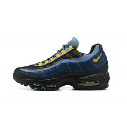 Perfectkicks (M) Nike Air Max 95 TT Blue Yellow Shoes 