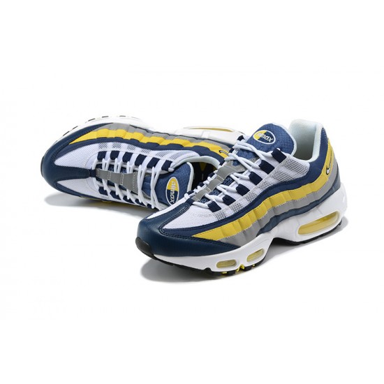 Perfectkicks (M) Nike Air Max 95 TT Blue Yellow Shoes CZ0191-400