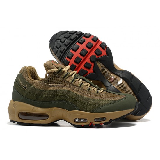 Perfectkicks (M) Nike Air Max 95 TT Brown Green Shoes DQ8570-200