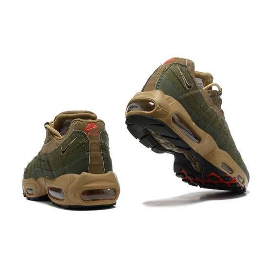 Perfectkicks (M) Nike Air Max 95 TT Brown Green Shoes DQ8570-200