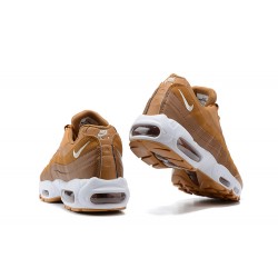 Perfectkicks (M) Nike Air Max 95 TT Brown and White Shoes 