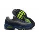 Perfectkicks (M) Nike Air Max 95 TT Grey Blue and Black Black Shoes DA1504-400 