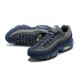 Perfectkicks (M) Nike Air Max 95 TT Grey Blue and Black Black Shoes DA1504-400 