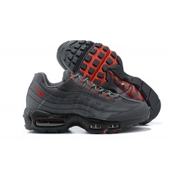 Perfectkicks (M) Nike Air Max 95 TT Grey Red and Black Shoes