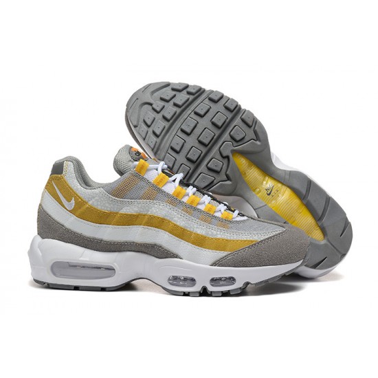 Perfectkicks (M) Nike Air Max 95 TT Grey Yellow White Shoes DM0011-010