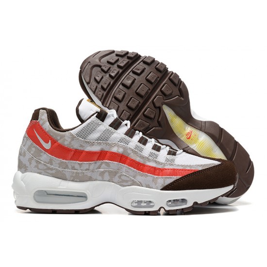 Perfectkicks (M) Nike Air Max 95 TT Social FC Grey Red Shoes DQ9016-001