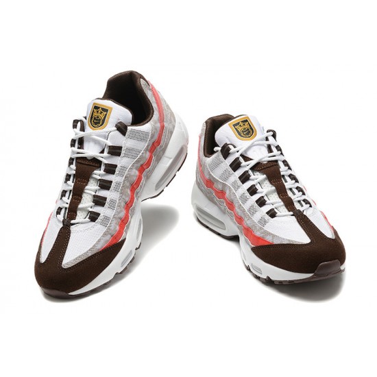 Perfectkicks (M) Nike Air Max 95 TT Social FC Grey Red Shoes DQ9016-001