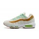 Perfectkicks (M) Nike Air Max 95 TT White  Green Brown Shoes CZ0154-100 