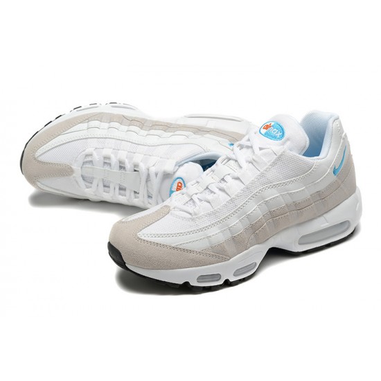 Perfectkicks (M) Nike Air Max 95 TT White Blue Shoes DJ9981-100