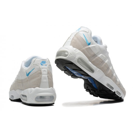 Perfectkicks (M) Nike Air Max 95 TT White Blue Shoes DJ9981-100