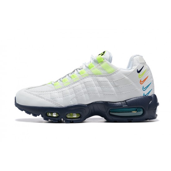 Perfectkicks (M) Nike Air Max 95 TT White Blue Shoes DX1819-100