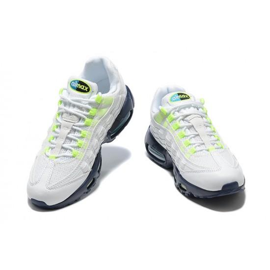 Perfectkicks (M) Nike Air Max 95 TT White Blue Shoes DX1819-100