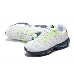 Perfectkicks (M) Nike Air Max 95 TT White Blue Shoes DX1819-100