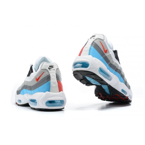 Perfectkicks (M) Nike Air Max 95 TT White Red Black Shoes CV6971-100