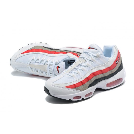 Perfectkicks (M) Nike Air Max 95 TT White Red Shoes DQ3430-001