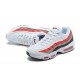 Perfectkicks (M) Nike Air Max 95 TT White Red Shoes DQ3430-001