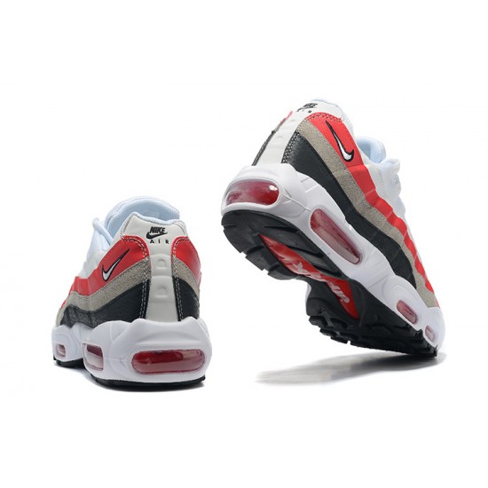 Perfectkicks (M) Nike Air Max 95 TT White Red Shoes DQ3430-001