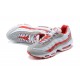 Perfectkicks (M) Nike Air Max 95 TT White Red and Grey Shoes