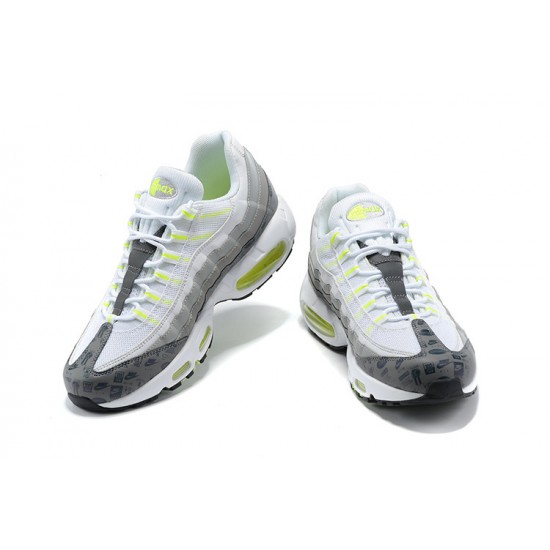 Perfectkicks (M) Nike Air Max 95 TT White and Grey Shoes