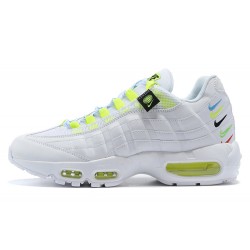 Perfectkicks (W/M) Nike Air Max 95 TT Worldwide White Yellow Shoes CV9030-100