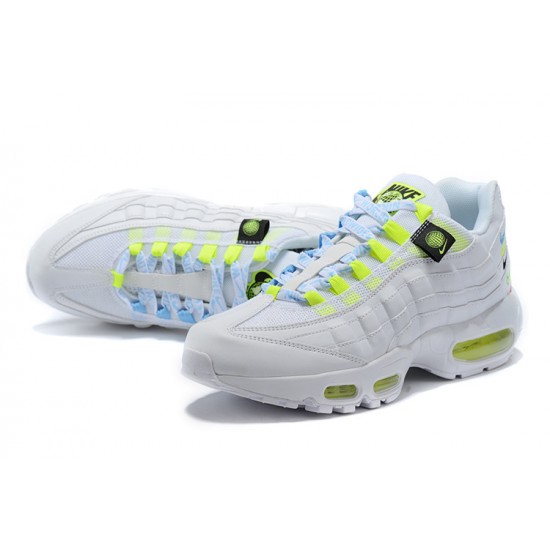 Perfectkicks (W/M) Nike Air Max 95 TT Worldwide White Yellow Shoes CV9030-100