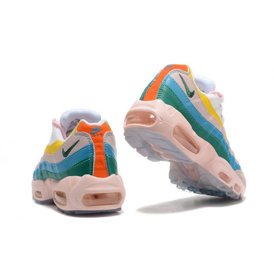 Perfectkicks (W) Nike Air Max 95 TT Yellow Pink White Shoes DQ9323-200