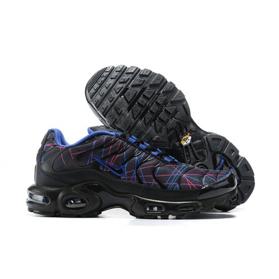 Perfectkicks (M) Nike Air Max Plus Tn Black Blue Shoes AQ9979-400